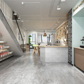 现代咖啡厅 水吧 主题餐厅 面包店